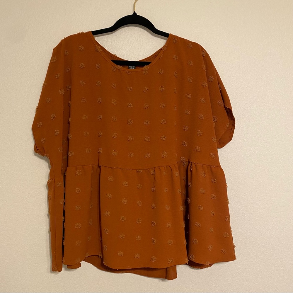🚨2/$10 Women's Rust Blouse